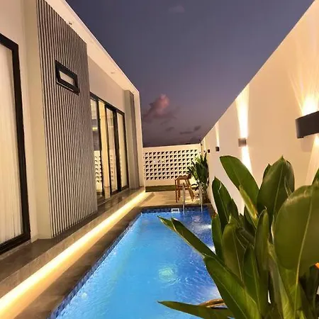 Brand New Two-Bedroom Villa With Rice Field Views.